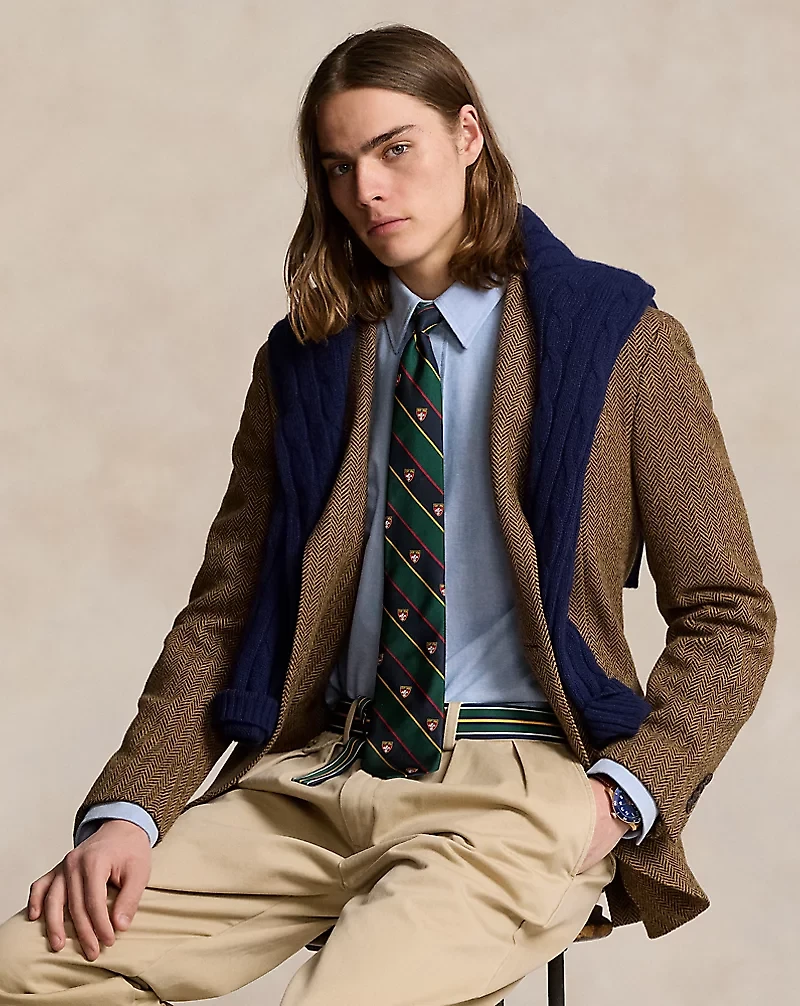 Custom Fit Monogram Oxford Shirt