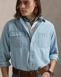 Classic Fit Chambray Workshirt