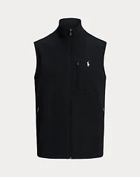 Double-Knit Mockneck Vest