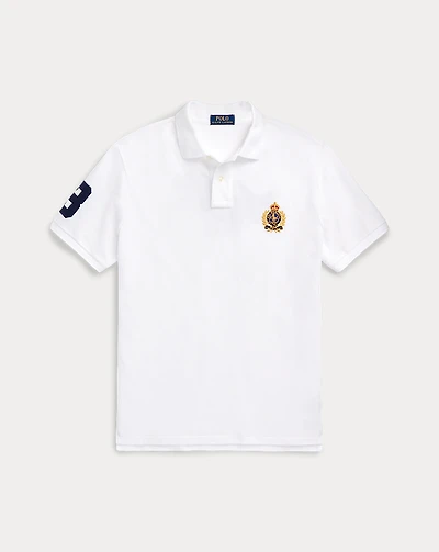 Classic Fit Triple-Pony Mesh Polo Shirt