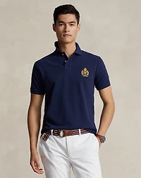 Classic Fit Triple-Pony Mesh Polo Shirt