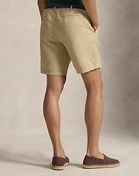 8.5-Inch Classic Fit Linen-Cotton Short