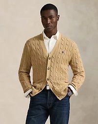 Cable-Knit Cotton Cardigan