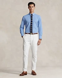 Classic Fit Striped Poplin Shirt