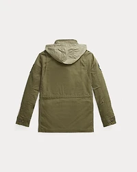 Cotton Herringbone Field Jacket