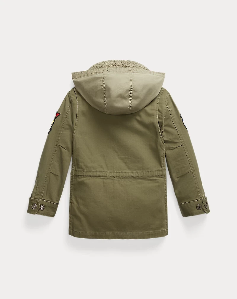 Cotton Herringbone Field Jacket