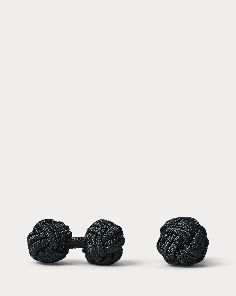 Silk Knot Cuff Links
