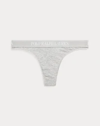 Repeat-Logo Low-Rise Thong