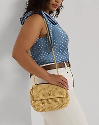 Woven Straw Medium Sophee Bag
