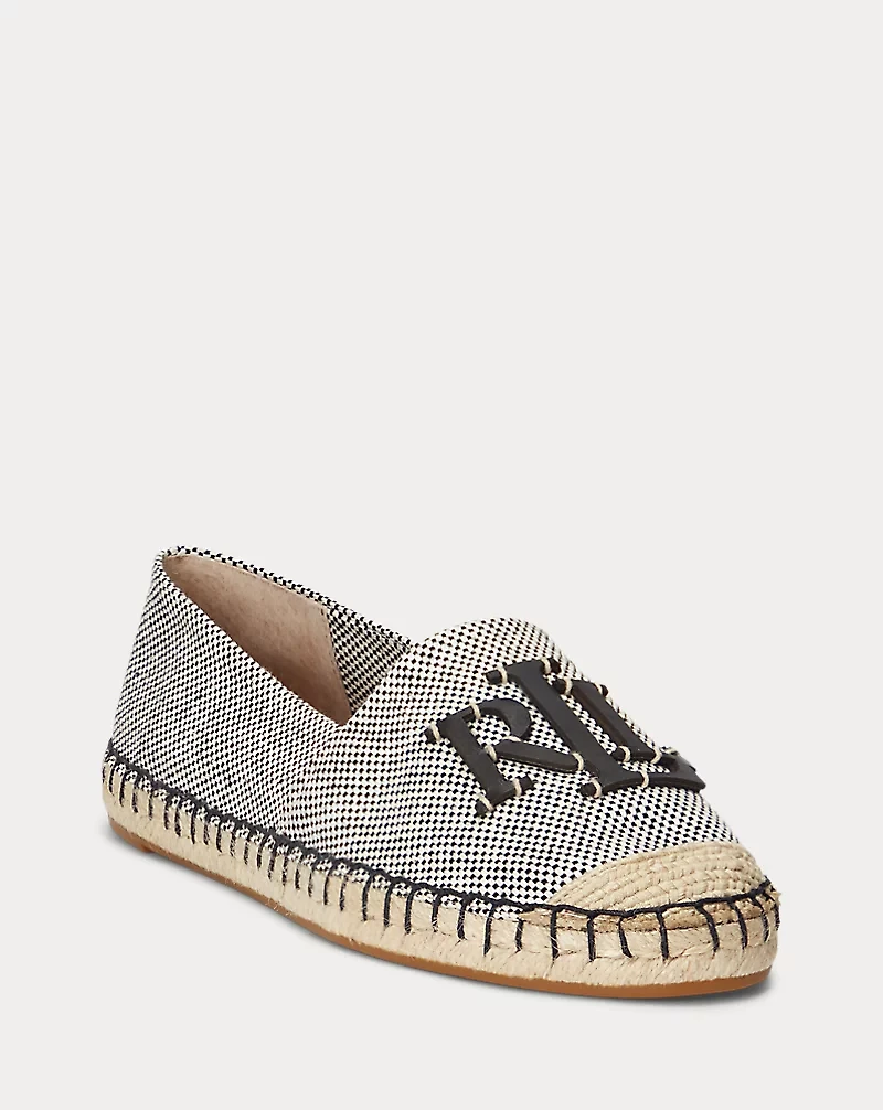 Cameryn III Canvas & Leather Espadrille