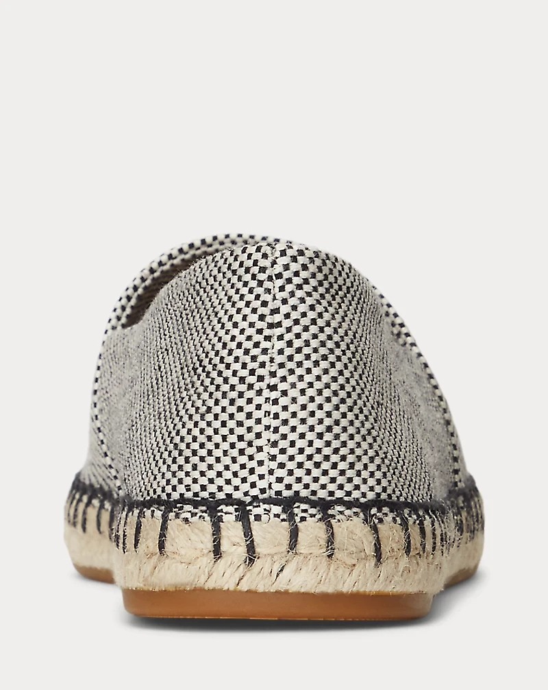Cameryn III Canvas & Leather Espadrille