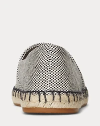 Cameryn III Canvas & Leather Espadrille