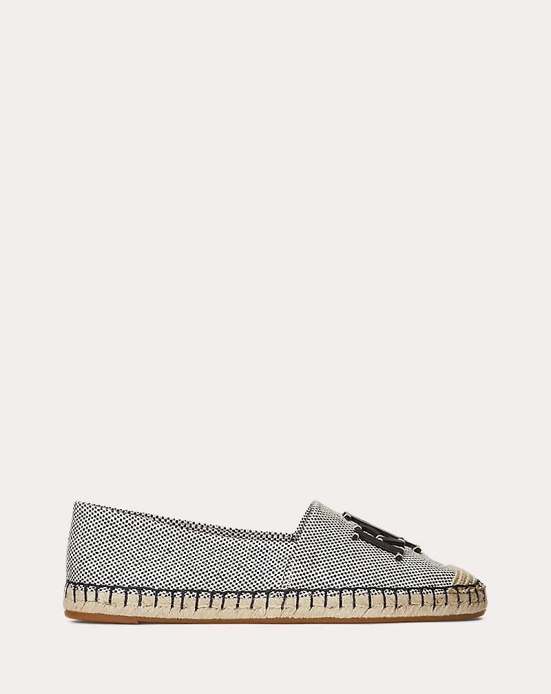Cameryn III Canvas & Leather Espadrille