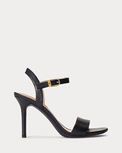 Gwen Burnished Leather Sandal