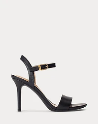 Gwen Burnished Leather Sandal