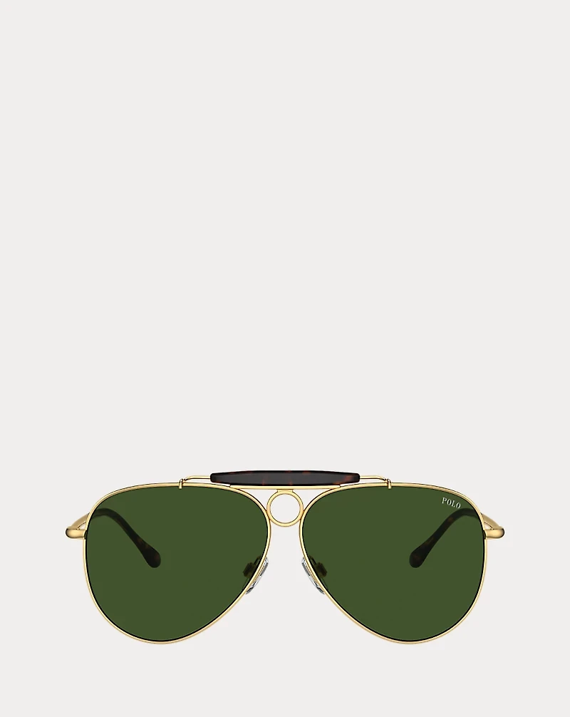 Metal Pilot Sunglasses