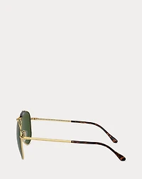 Metal Pilot Sunglasses