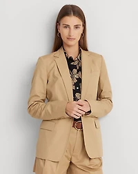 Cotton Twill Blazer