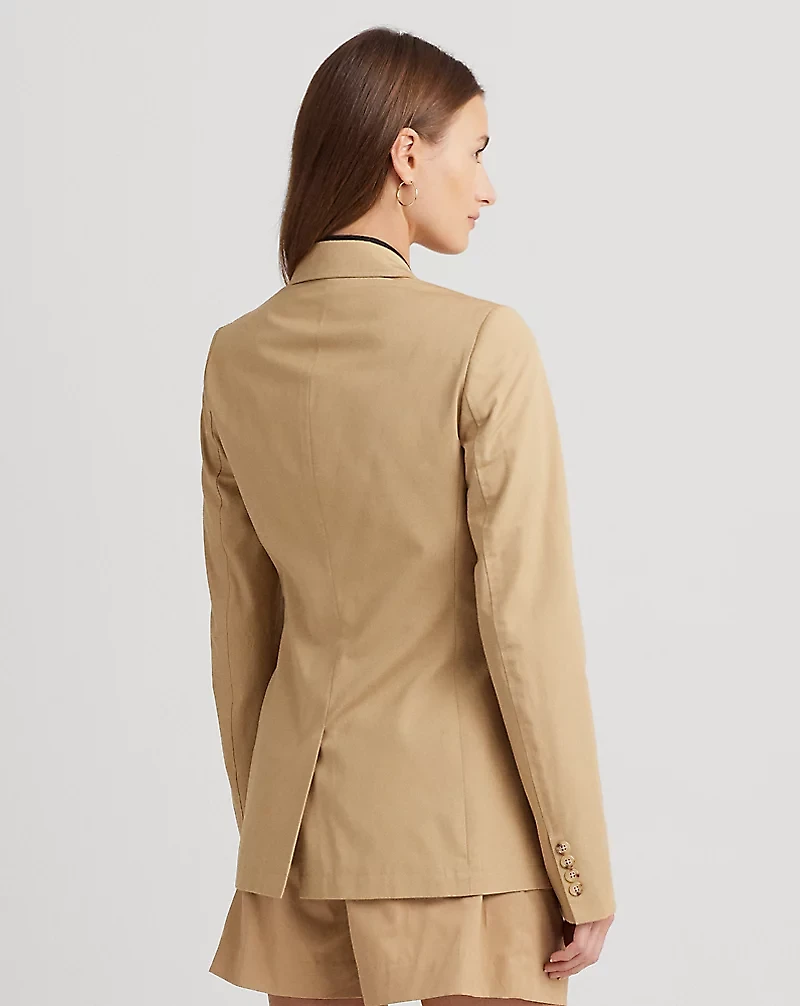 Cotton Twill Blazer