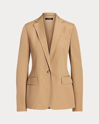 Cotton Twill Blazer