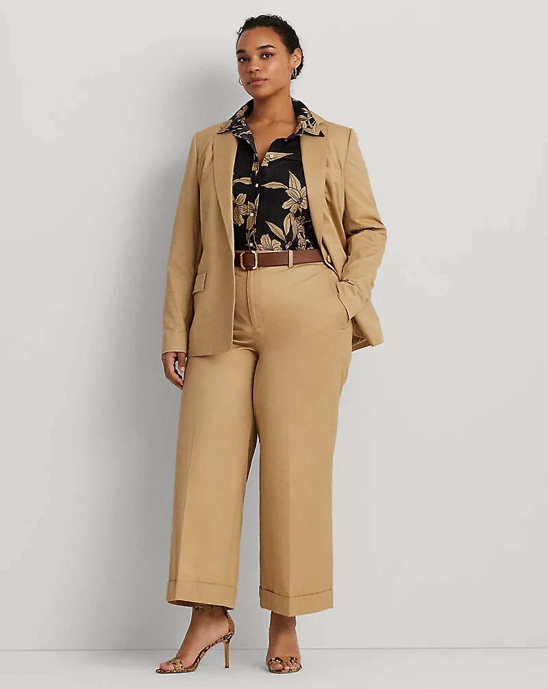 Cotton Twill Blazer