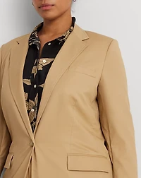 Cotton Twill Blazer