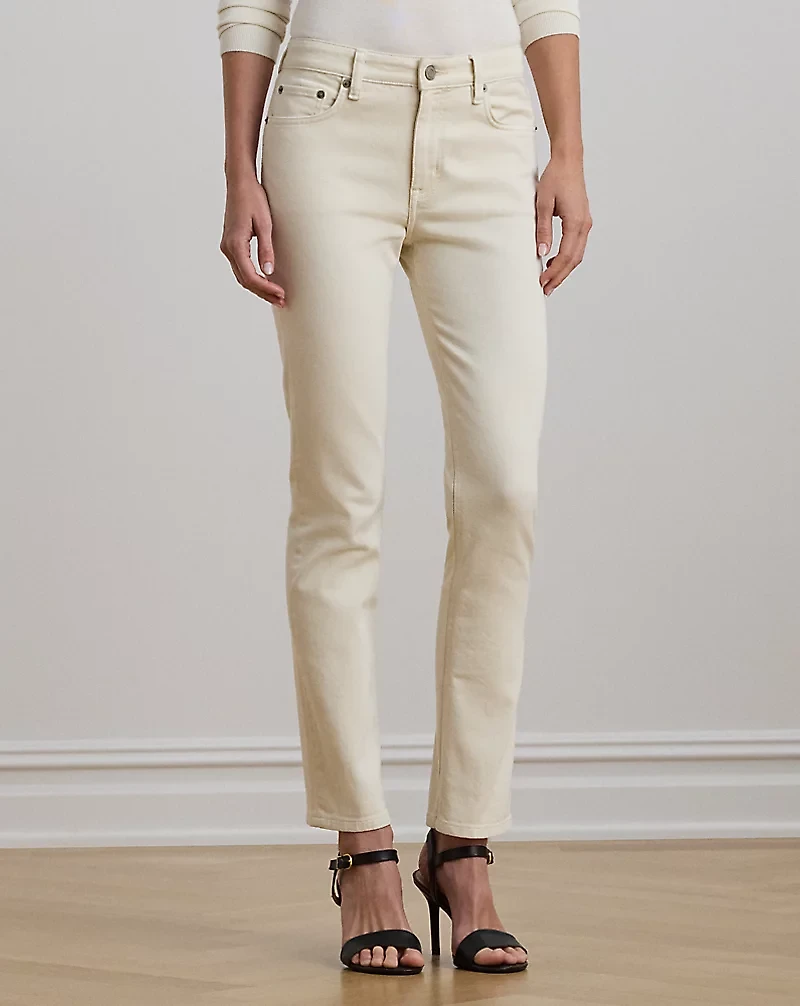 High-Rise Straight Ankle Jean