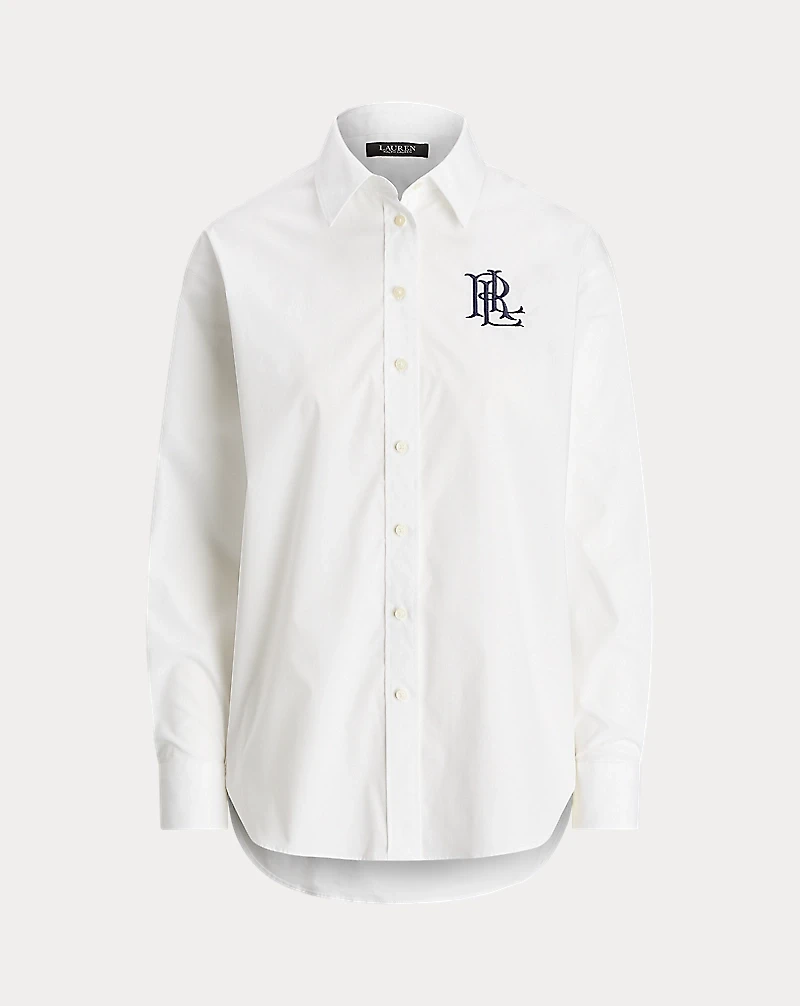 Relaxed Fit Stretch Cotton Shirt