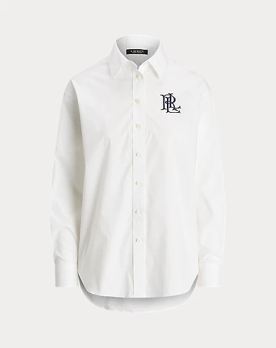 Relaxed Fit Stretch Cotton Shirt