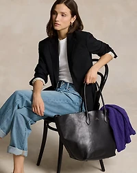 Bellport Leather Large Tote