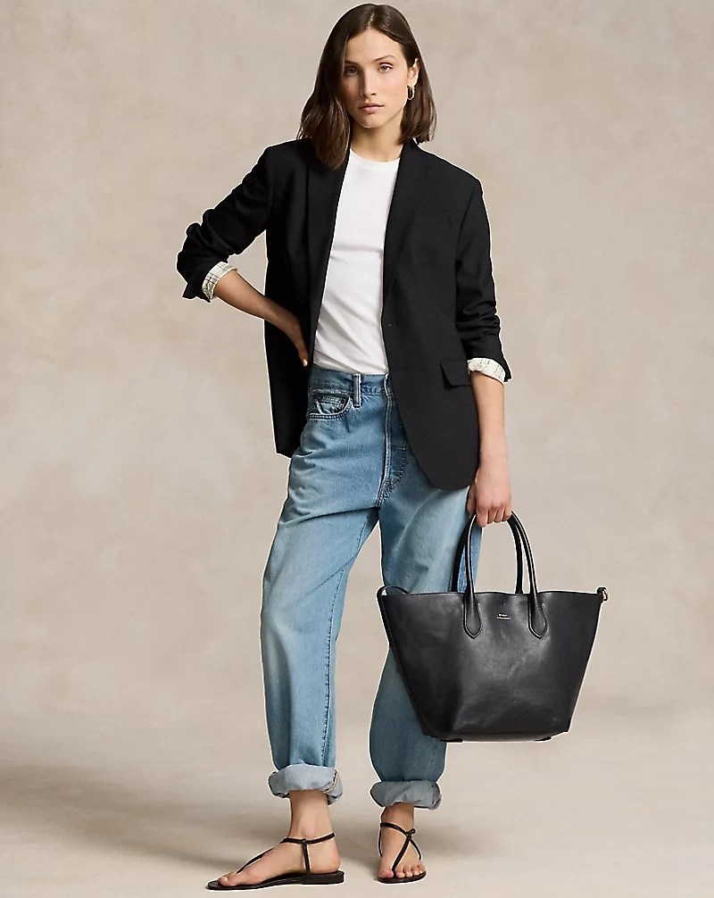 Bellport Leather Medium Tote