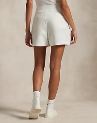 Four-Way-Stretch Pleated Short