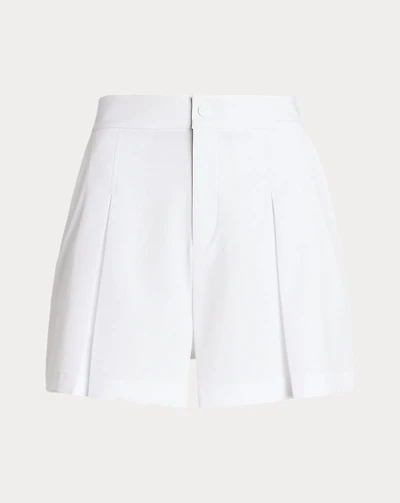 Four-Way-Stretch Pleated Short