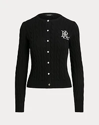 Cable-Knit Cotton Cardigan