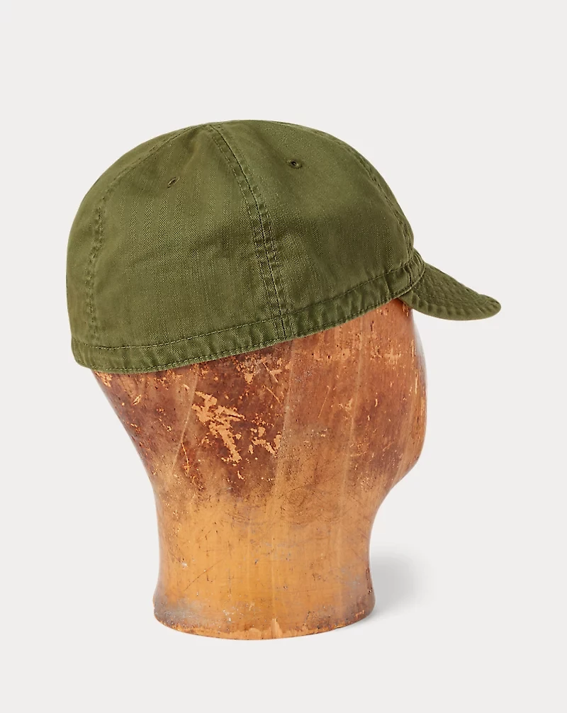 Herringbone Twill Service Cap