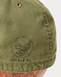 Herringbone Twill Service Cap
