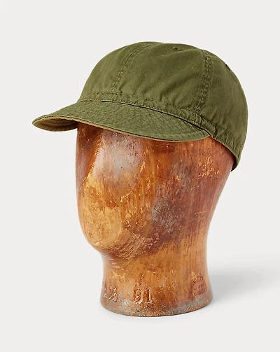 Herringbone Twill Service Cap