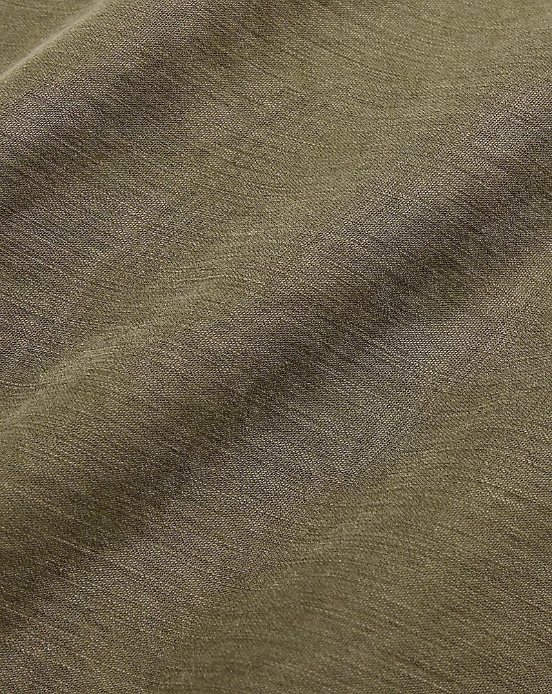 Reverse-Sateen Overshirt