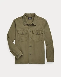 Reverse-Sateen Overshirt