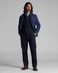 Indigo Rinsed Denim Field Pant