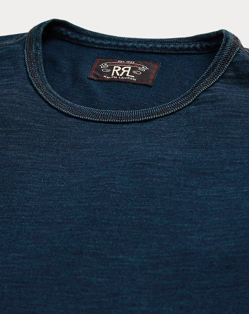 Indigo Jersey Long-Sleeve T-Shirt