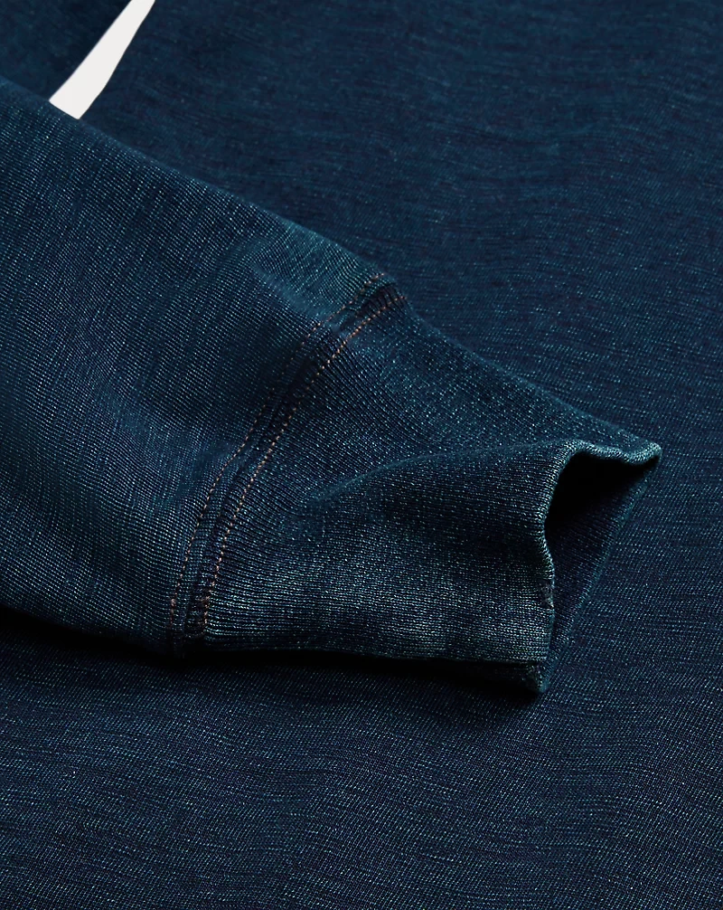 Indigo Jersey Long-Sleeve T-Shirt