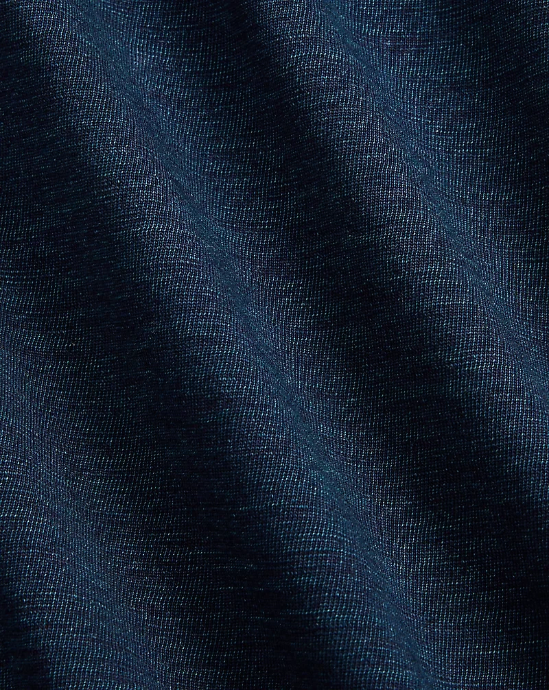Indigo Jersey Long-Sleeve T-Shirt