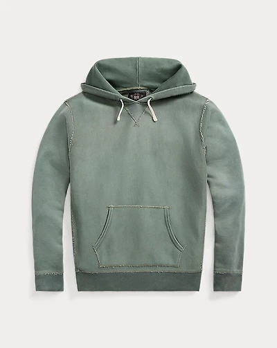 Garment-Dyed Fleece Hoodie