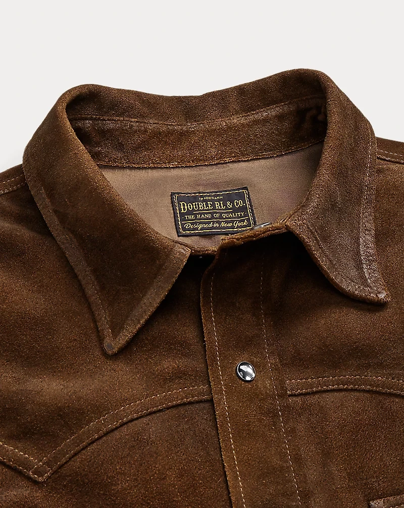 Roughout Suede Western Shirt Jacket