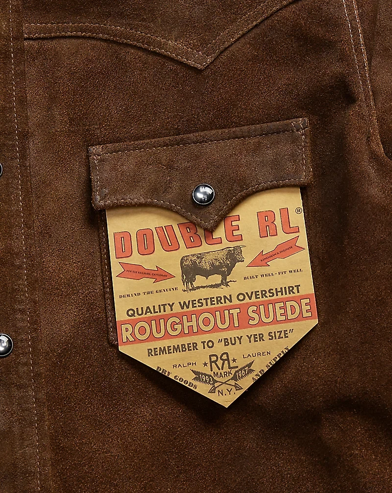 Roughout Suede Western Shirt Jacket