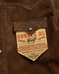 Roughout Suede Western Shirt Jacket