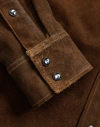 Roughout Suede Western Shirt Jacket