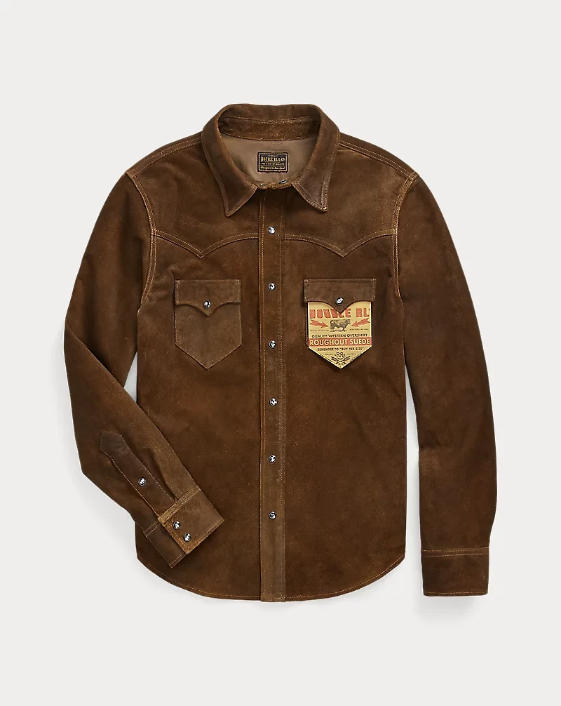 Roughout Suede Western Shirt Jacket