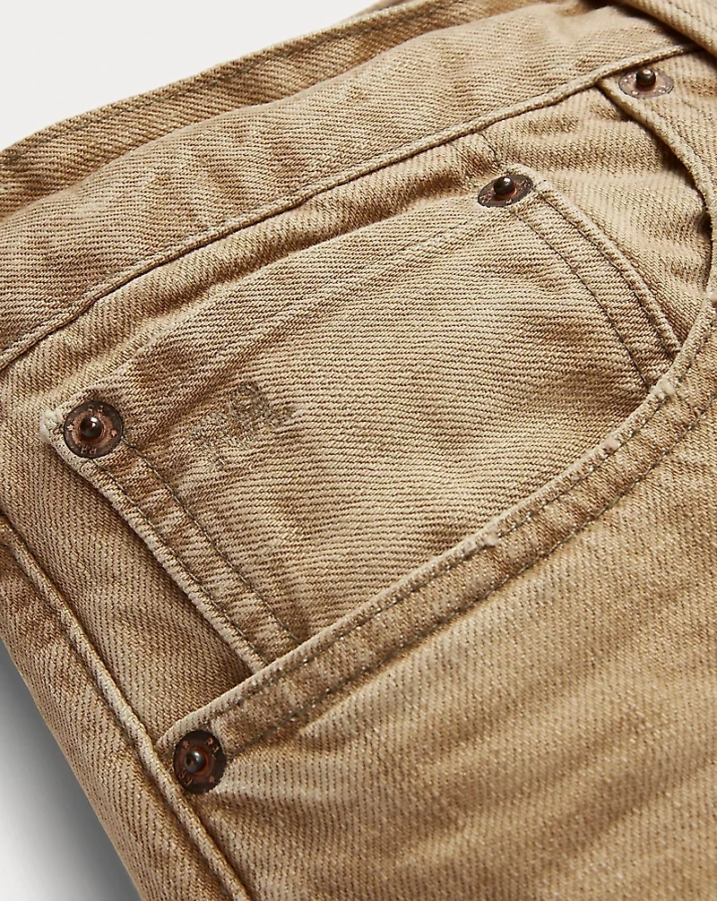 High Slim Tan Jean